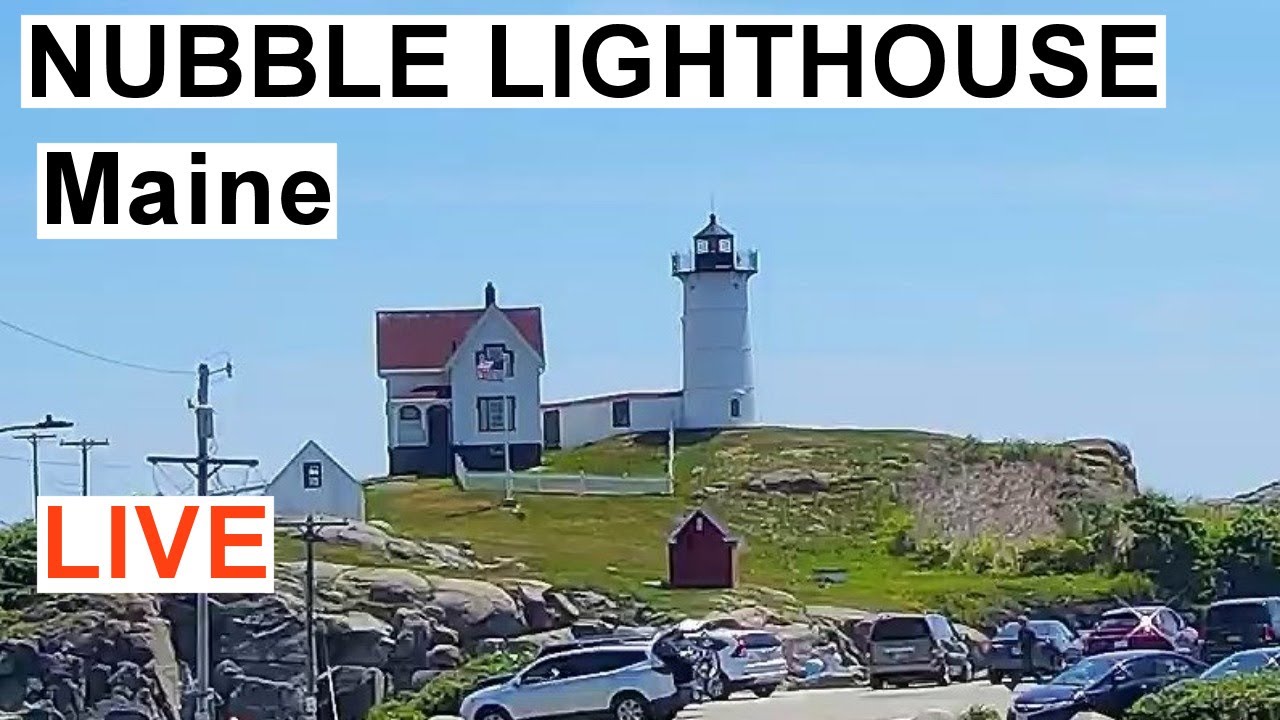 Live webcam view of Faro Nubble en York