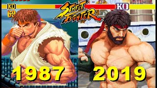 Evolution Of Street Fighter All  Series Games  (19