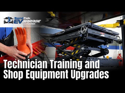 EV Technician Training and Shop Equipment Upgrades