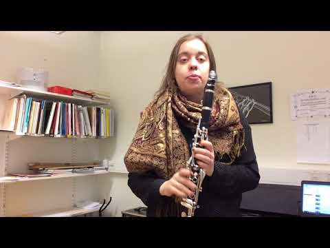 Shape of you riff - Ed Sheeran clarinet beginner tutorial