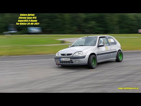 Kalara Adrian - Citroen Saxo VTS - SuperOES 6 Runda Tor Kielce 26-06-2021