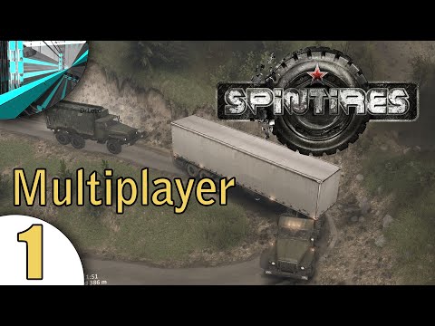 Let's Play Spintires Multiplayer - (part 1 - Serpentining)