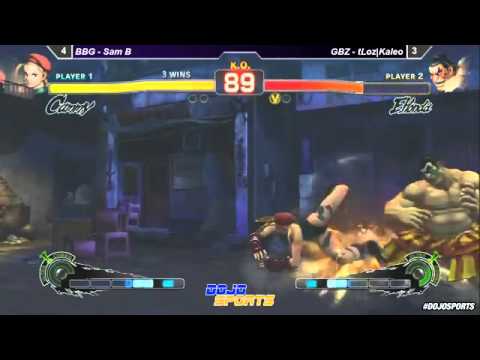 DojoSports: 5v5 GRAND FINALS  BBG-SamB (Cammy) vs GBZ-tLoz|Kaleo (Honda)