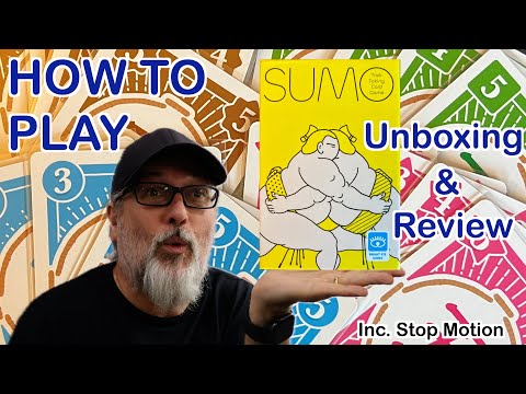 SUMO The Trick Taking Duelling Card Game | Unboxing How to Play & Review | Bright Eye Games
