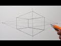 How to Draw 2 Point Perspective for Beginners