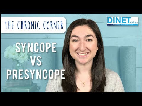 Syncope vs Presyncope