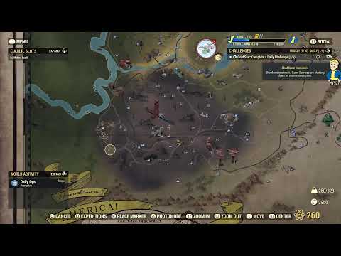 Fallout 76(2024) Campaign "Questing" Lv267 Full HP Commando Build{PS5} [HD1080P]