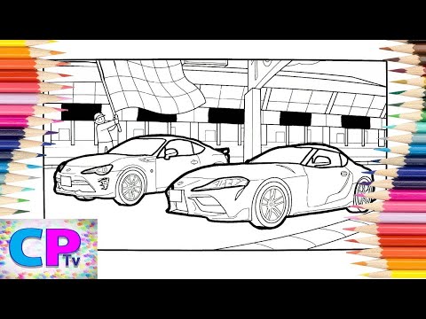 Racing Cars Coloring Pages/Very Fast Cars Coloring/Different Heaven - Safe And Sound [NCS Release]