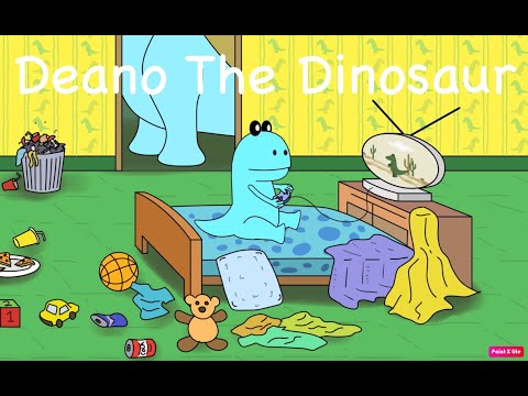 Deano The Dinosaur Has A Messy Day