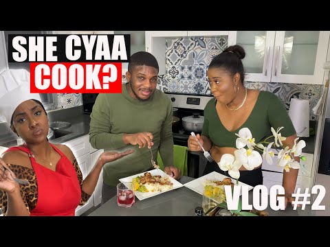 Yanique Curvy Diva Cooks (w/ CPJ Jack Daniels) For The Fix || Vlog #2 - "Curvy Cyaa Cook?"