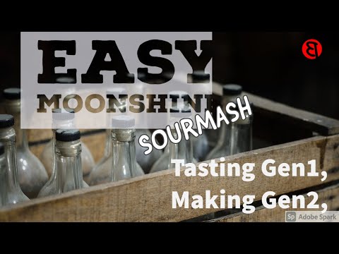 Mieliepap Moonshine, Turning it into a sour mash Gen 2.