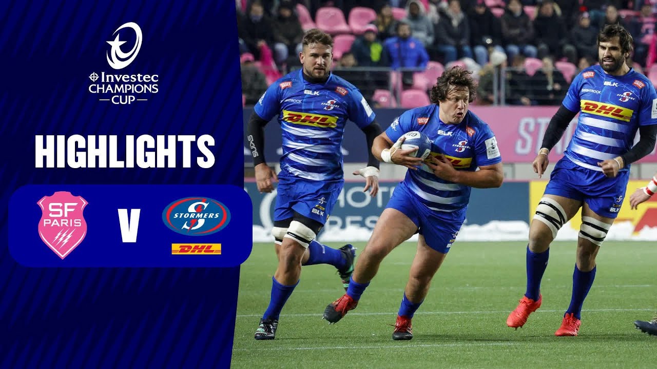 Extended Highlights - Stade Français Paris v DHL Stormers Round 4 Investec Champions Cup 2023/24