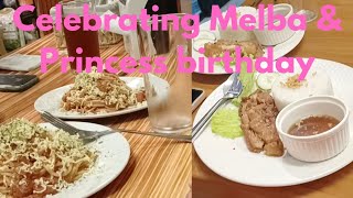 Celebrating Melba &Princess bday