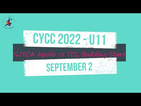 CYCC 2022   NJYCA Apollo vs TCL Budding Stars, Sept 2, 2022