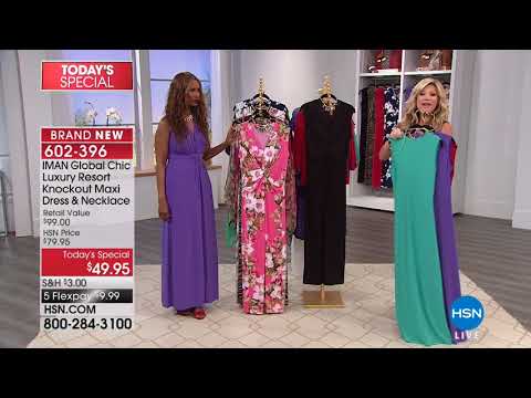 HSN | IMAN Global Chic Fashions 05.20.2018 - 09 PM