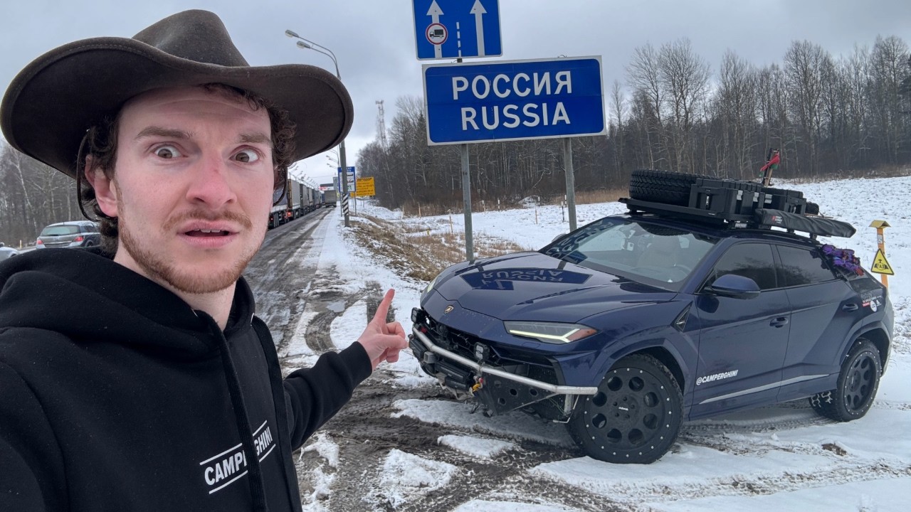 I Drove My Lamborghini Into America’s Biggest Enemy!