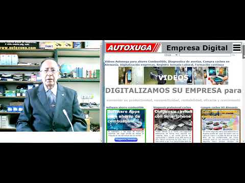Video apoderado Autoxuga presentando en el CDTIC diagnosis autoxuga