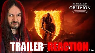 Oblivion Remaster Trailer Reaction METATRON