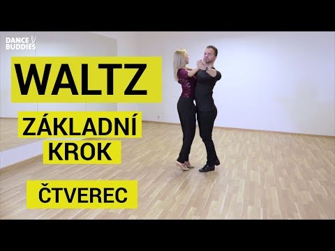 Waltz - základní krok - čtverec | Dancebuddies Online taneční