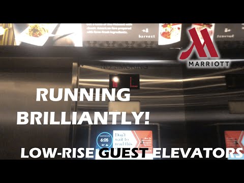 Smooth Otis Low-Rise Traction Elevators - Marriott Hotel Magnificent Mile in Chicago, IL