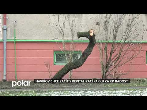 Havířov chce v březnu začít s revitalizací parku za KD Radost
