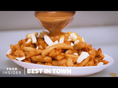 蒙特利爾最好吃的布丁 - 城中最好吃的布丁 (The Best Poutine In Montreal | Best in Town)