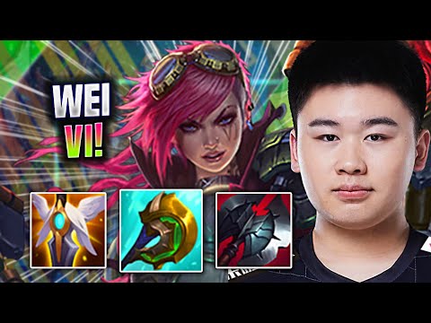 WEI IS SO CLEAN ON VI! - RNG Wei Plays Vi Jungle vs Bel'Veth! | Season 2022