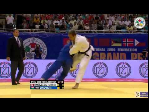 Judo 2015 Grand Prix Ulaanbaatar: Valois-Fortier (CAN) - Ungvari (HUN) [-81kg] final