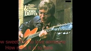 John Denver   Poems, Prayers &amp; Promises