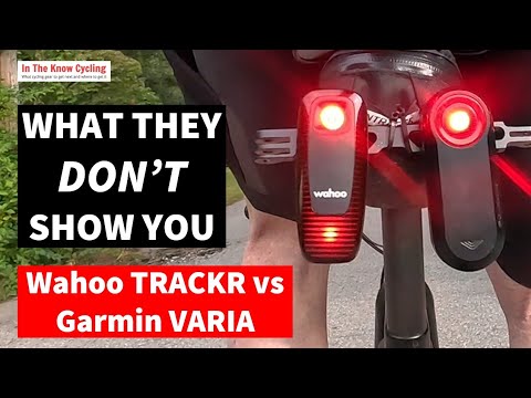 Wahoo TRACKR RADAR vs. Garmin Varia RTL515 – What the Driver Sees, Best Light Modes and Battery Tips