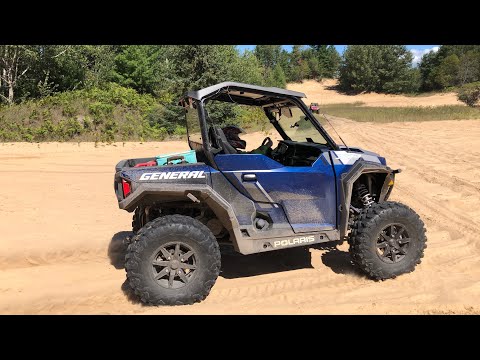 2020 Polaris General ride command rear camera relocation! New Thumper Fab rear winch bumper coming!