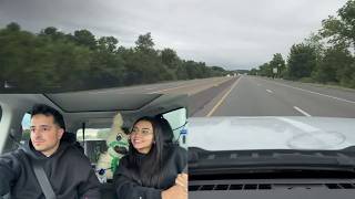 🇺🇸 IRL ｜  CORINGA E TAINÁ FAZENDO UMA VIAGEM DE 7 HORAS NA ESTRADA