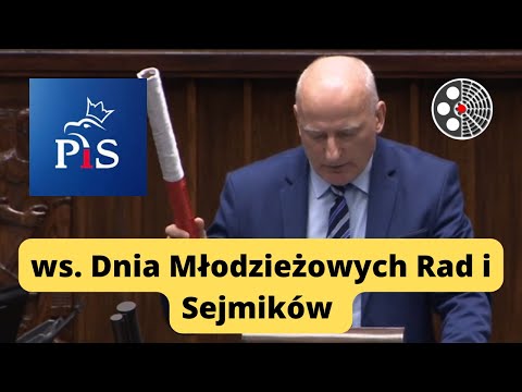 Jacek Kurzępa popiera ustanowienie Dnia Młodzieżowych Rad