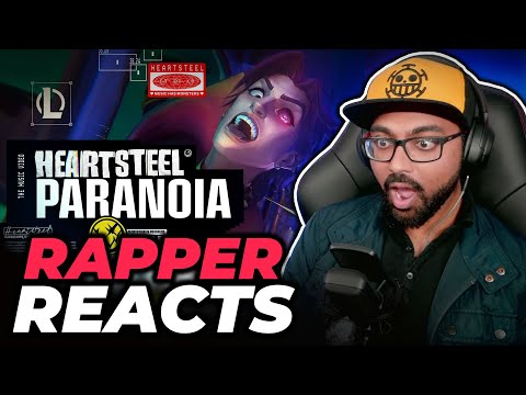 Rapper Reacts to HEARTSTEEL - PARANOIA ft. BAEKHYUN, tobi lou, ØZI, and Cal Scruby League of Legends