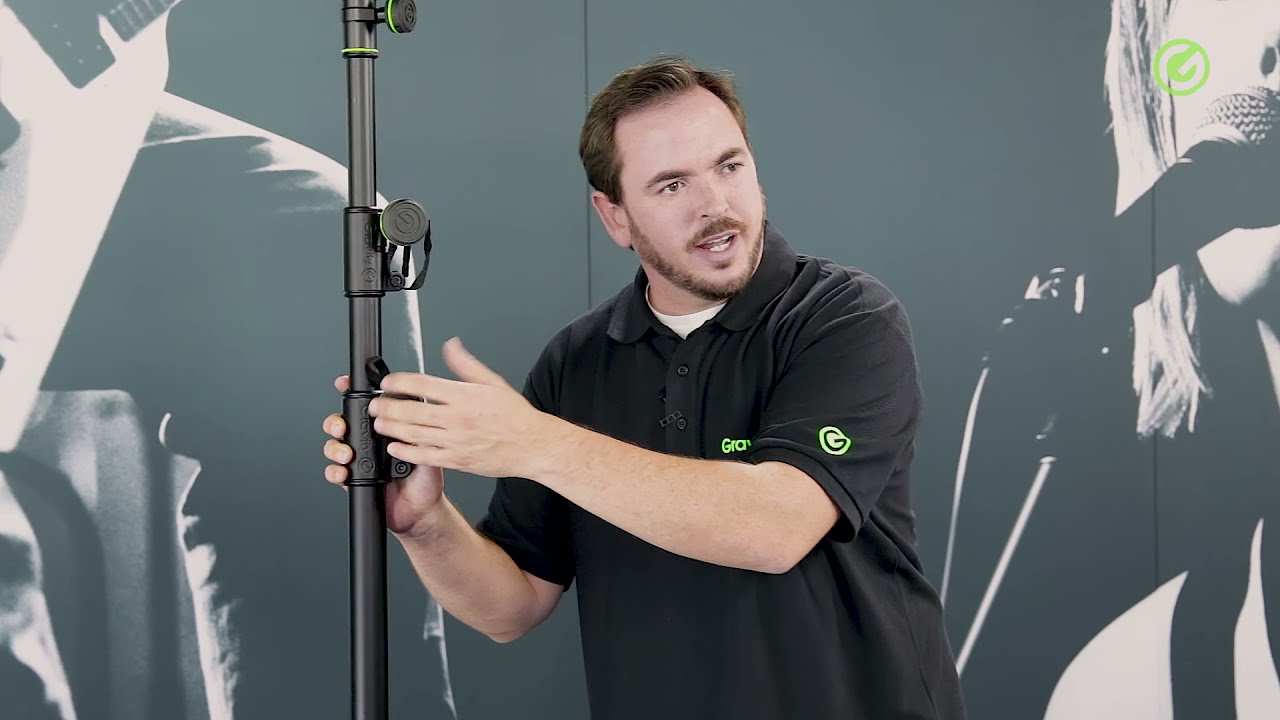 Gravity LSTBTV28 Lighting Stand w/T-Bar - Large