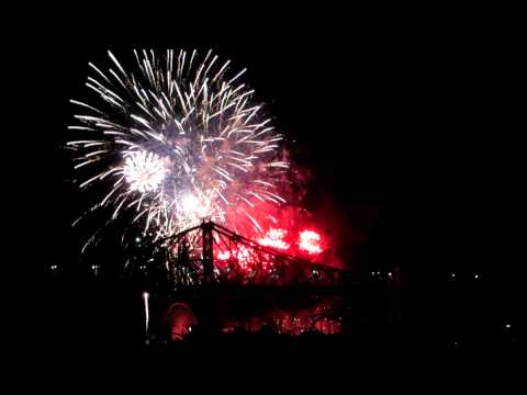 Montreal Fireworks - Italy. July 5, 2014.