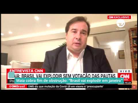 Maia cobra fim de obstrução: “Brasil vai explodir em janeiro”- 09/11/20