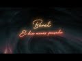 Beret - El día menos pensado (Lyric Video Oficial)