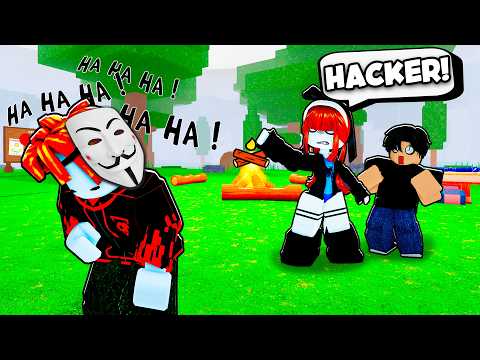 ME HAGO PASAR POR HACKER en 99 NOCHES en el BOSQUE ROBLOX 😂