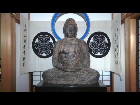 仏像シリーズ14　禅源寺の木造阿弥陀如来坐像