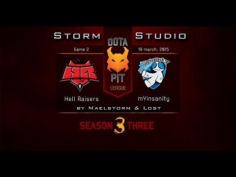 DotaPit S3: mYinsanity vs HellRaisers, 2 игра, 19.03.2015