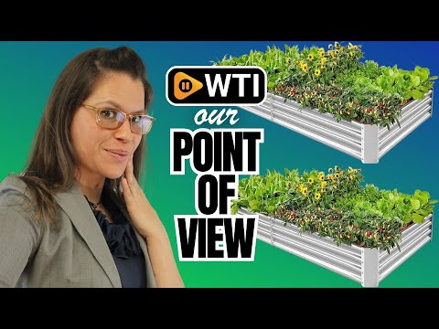 Land Guard 2 Pack 8×4×1ft Galvanized Metal Raised Garden Bed - WTI product video review