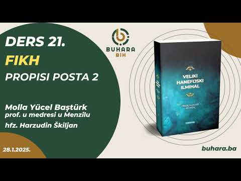 Ders 21. Propisi posta 2.dio