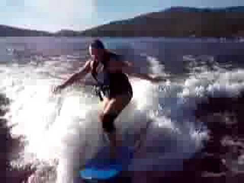 Older women can wake surf too!