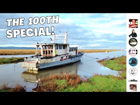 EP 100 - BIGGEST Names of Boat YouTubers Together!   #boatrestoration