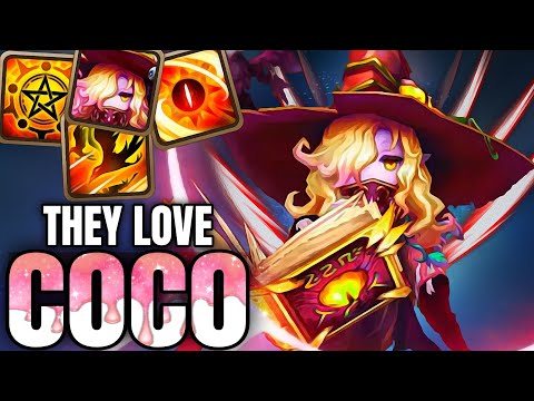 They all love to use COCO!! - Summoners War