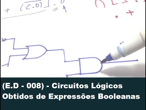 (E.D - 008) - Circuitos Lógicos Obtidos de Expressões Booleanas