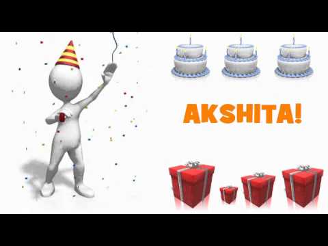 HAPPY BIRTHDAY AKSHITA!