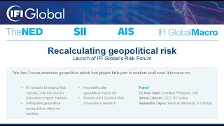 Geopolitical risk 23 April 2025