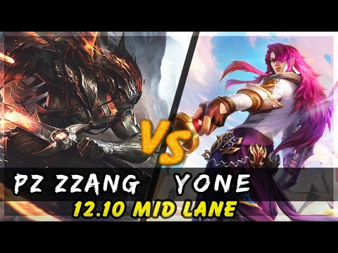 Pz Zzang - Yasuo vs Yone MID Patch 12.10 - Yasuo Gameplay